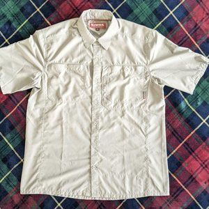 Men's Simms Short Sleeve Fishing Shirt - XL